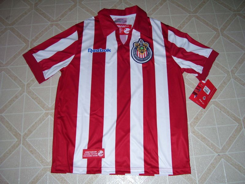 maillot équipe de cd guadalajara particulier 2007-2008 rétro