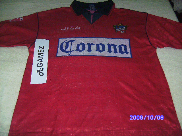 maillot équipe de cd irapuato domicile 1995-1996 pas cher