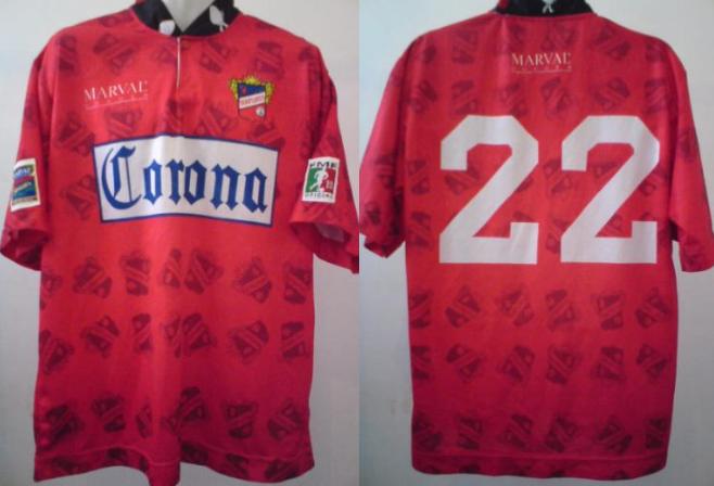 maillot équipe de cd irapuato domicile 1997-1998 pas cher