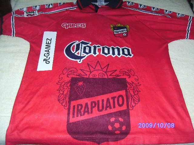 maillot équipe de cd irapuato domicile 1999-2000 pas cher
