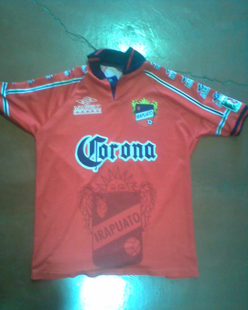 maillot équipe de cd irapuato domicile 2000 rétro