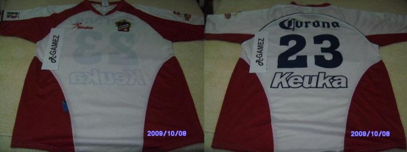 maillot équipe de cd irapuato exterieur 2006 rétro