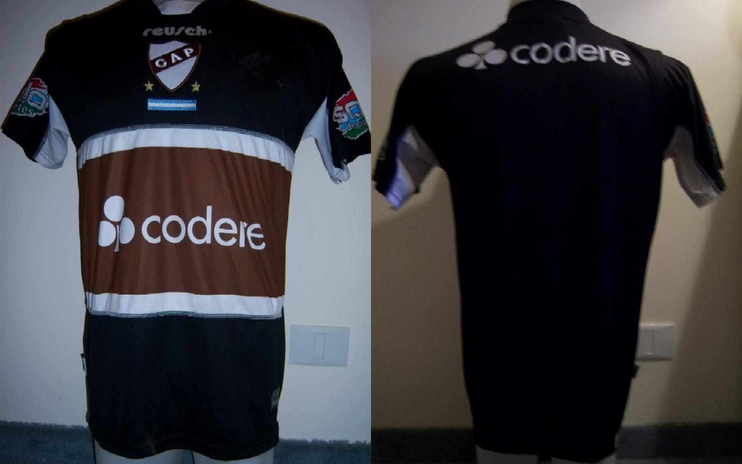 maillot équipe de cd platense exterieur 2007-2008 rétro