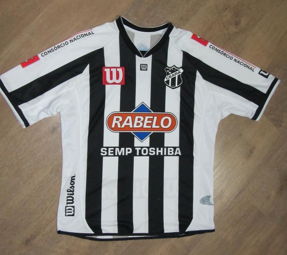 maillot équipe de ceará sc domicile 2005 rétro