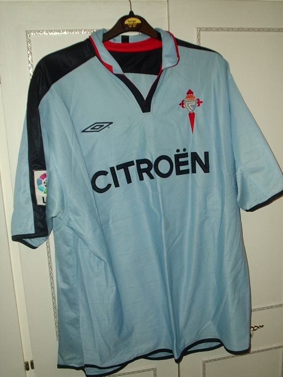 maillot équipe de celta vigo domicile 2003-2005 pas cher