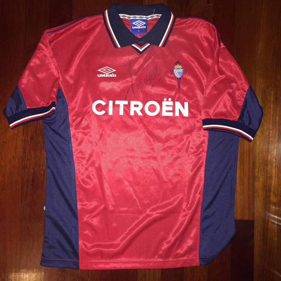 maillot équipe de celta vigo exterieur 1999-2000 pas cher