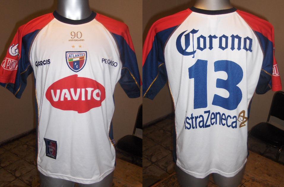 maillot équipe de cf atlante exterieur 2006 rétro