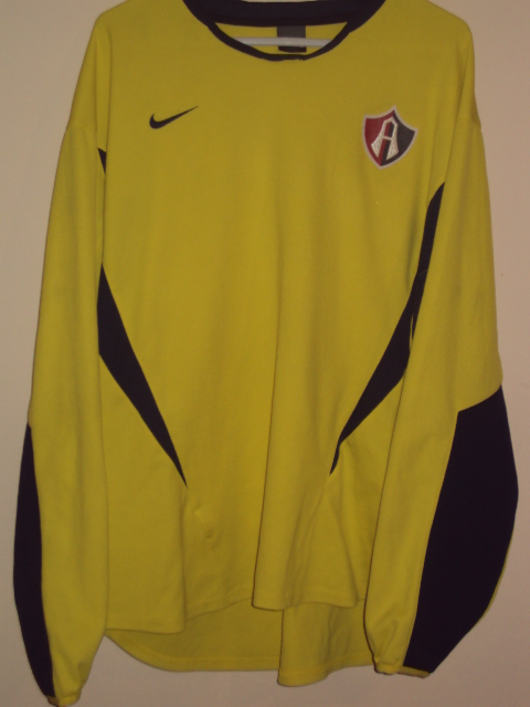 maillot équipe de cf atlas gardien 2001-2003 rétro