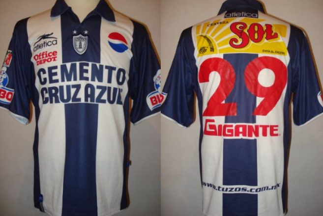 maillot équipe de cf pachuca domicile 2003 pas cher
