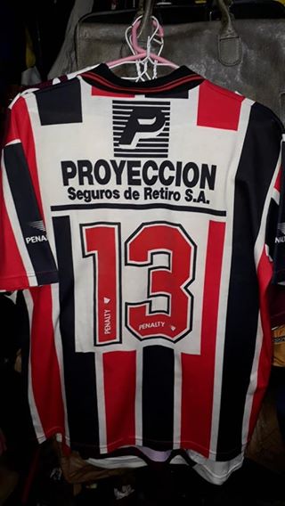 maillot équipe de chacarita juniors domicile 1994-1995 rétro maillot équipe de chacarita juniors domicile 1994-1995 rétro