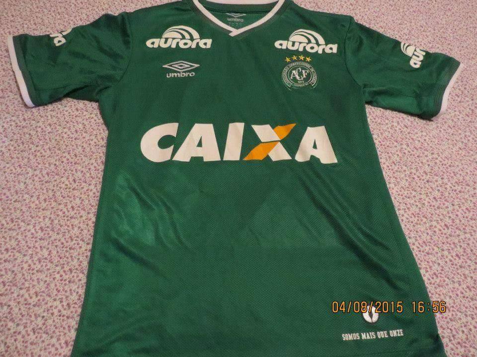 maillot équipe de chapecoense domicile 2014-2015 rétro