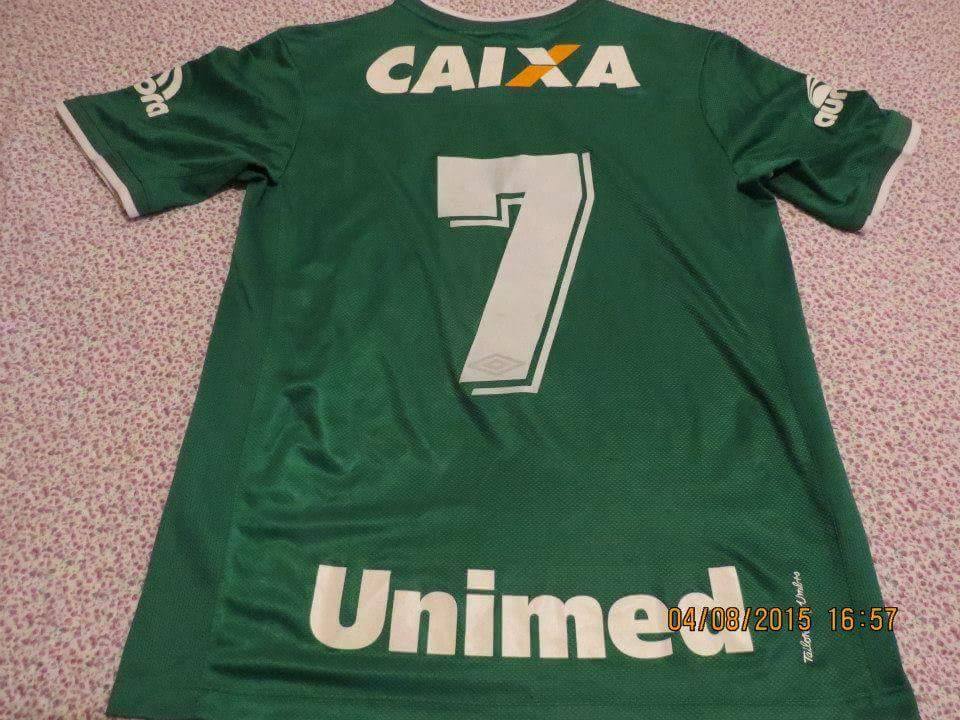 maillot équipe de chapecoense domicile 2014-2015 rétro