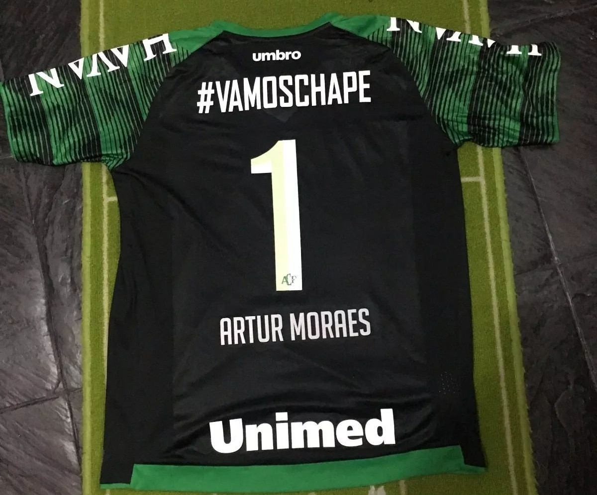 maillot équipe de chapecoense gardien 2017 rétro