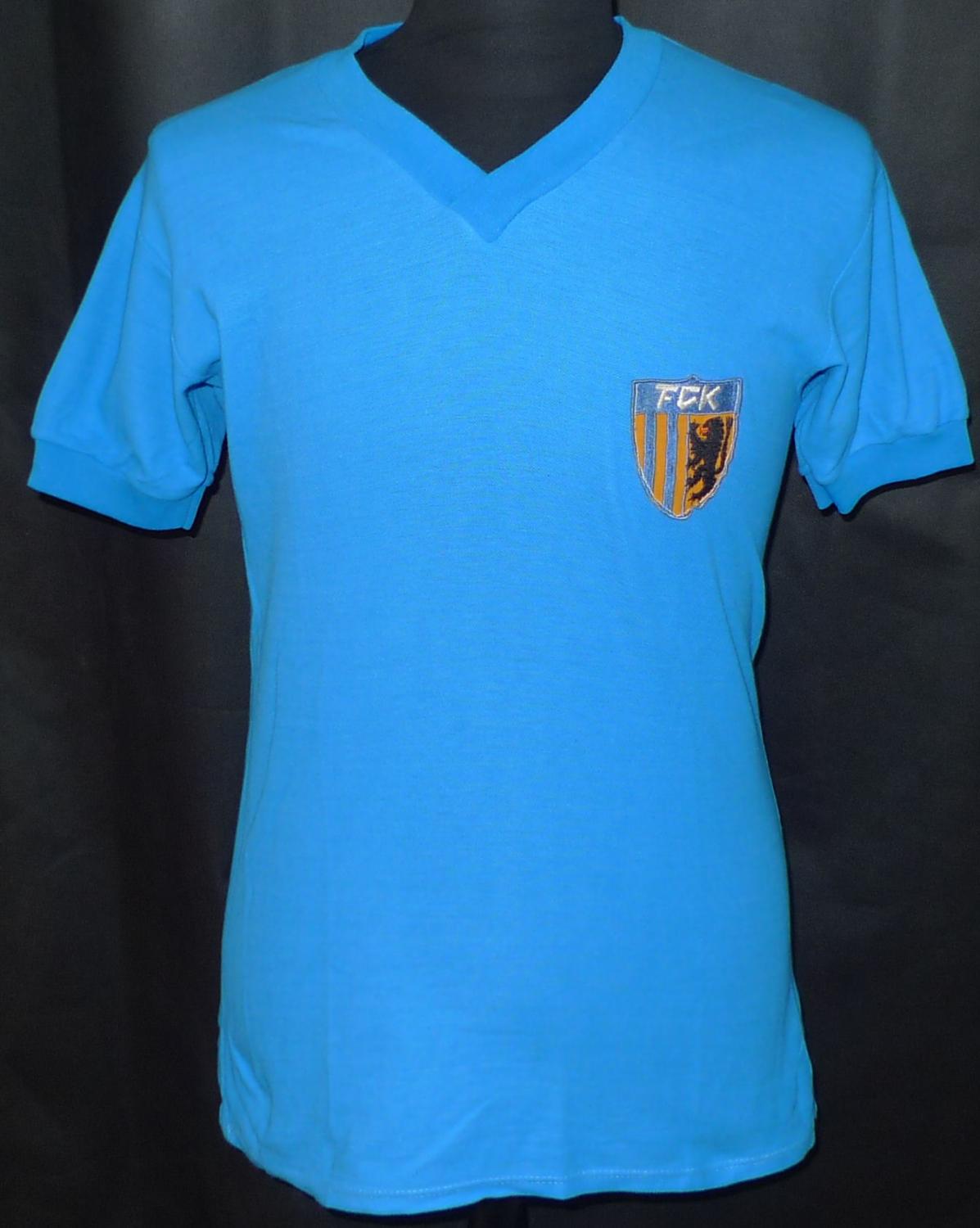 maillot équipe de chemnitzer fc domicile 1980-1985 pas cher