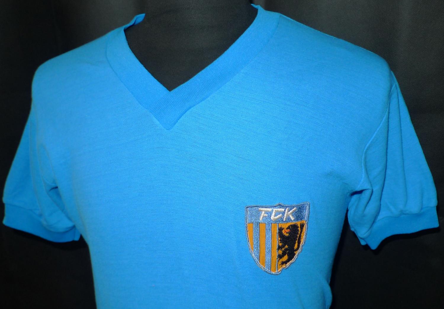 maillot équipe de chemnitzer fc domicile 1980-1985 pas cher