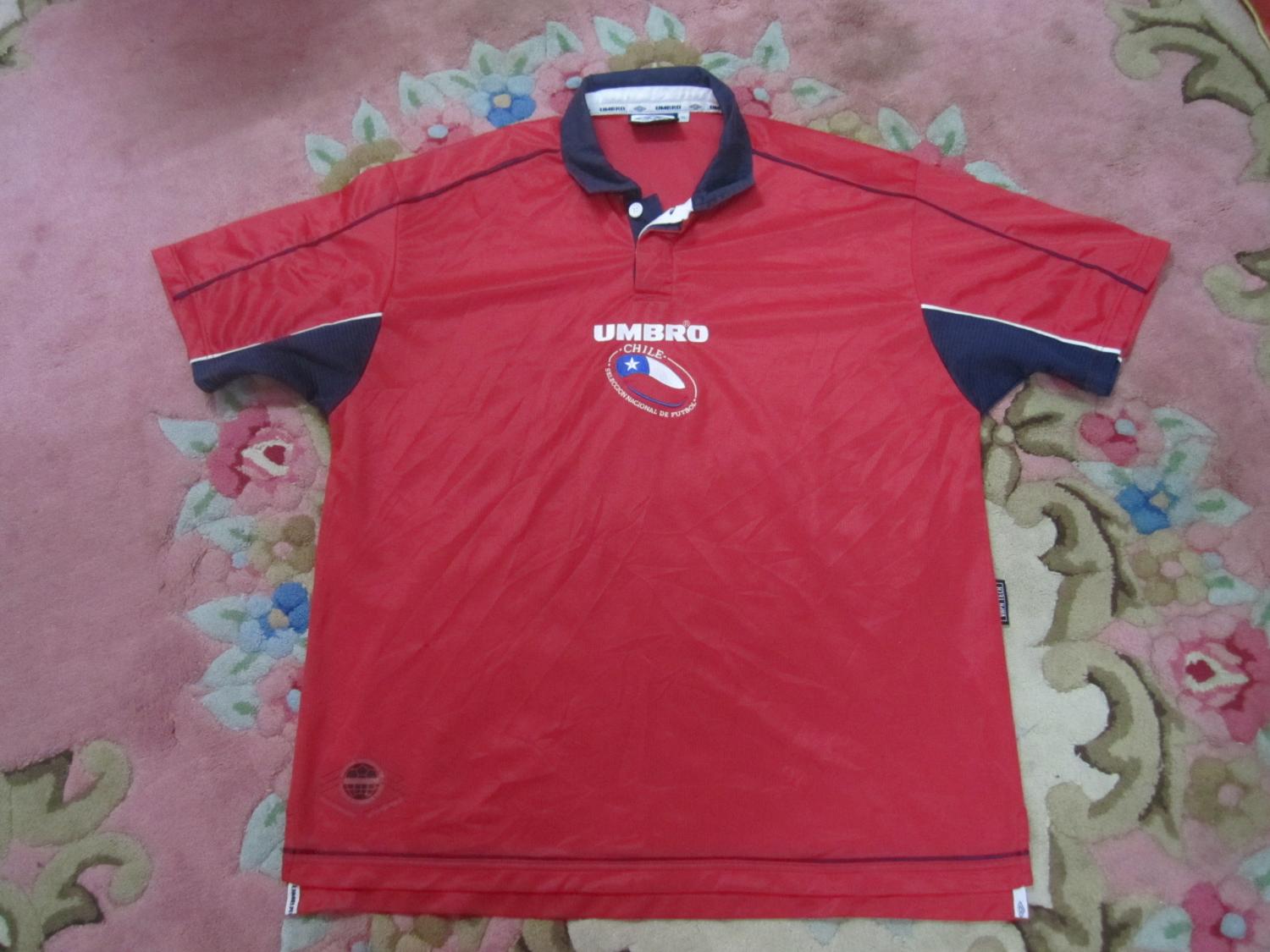 maillot équipe de chili domicile 2000-2003 pas cher
