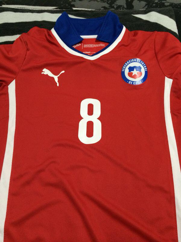 maillot équipe de chili domicile 2014-2015 rétro