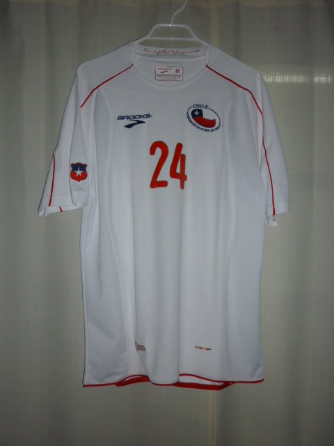 maillot équipe de chili exterieur 2010 pas cher