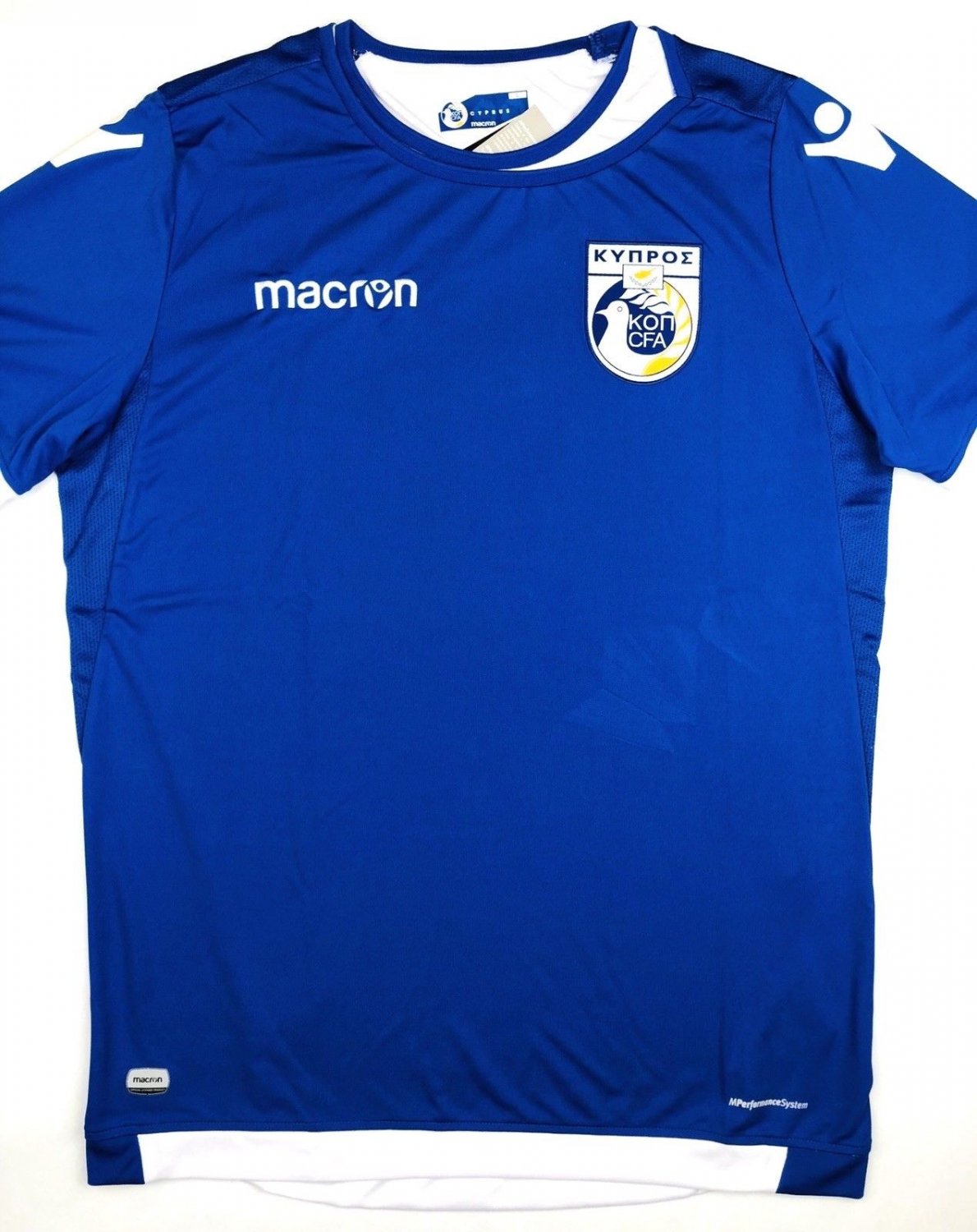 maillot équipe de chypre domicile 2018-2019 rétro