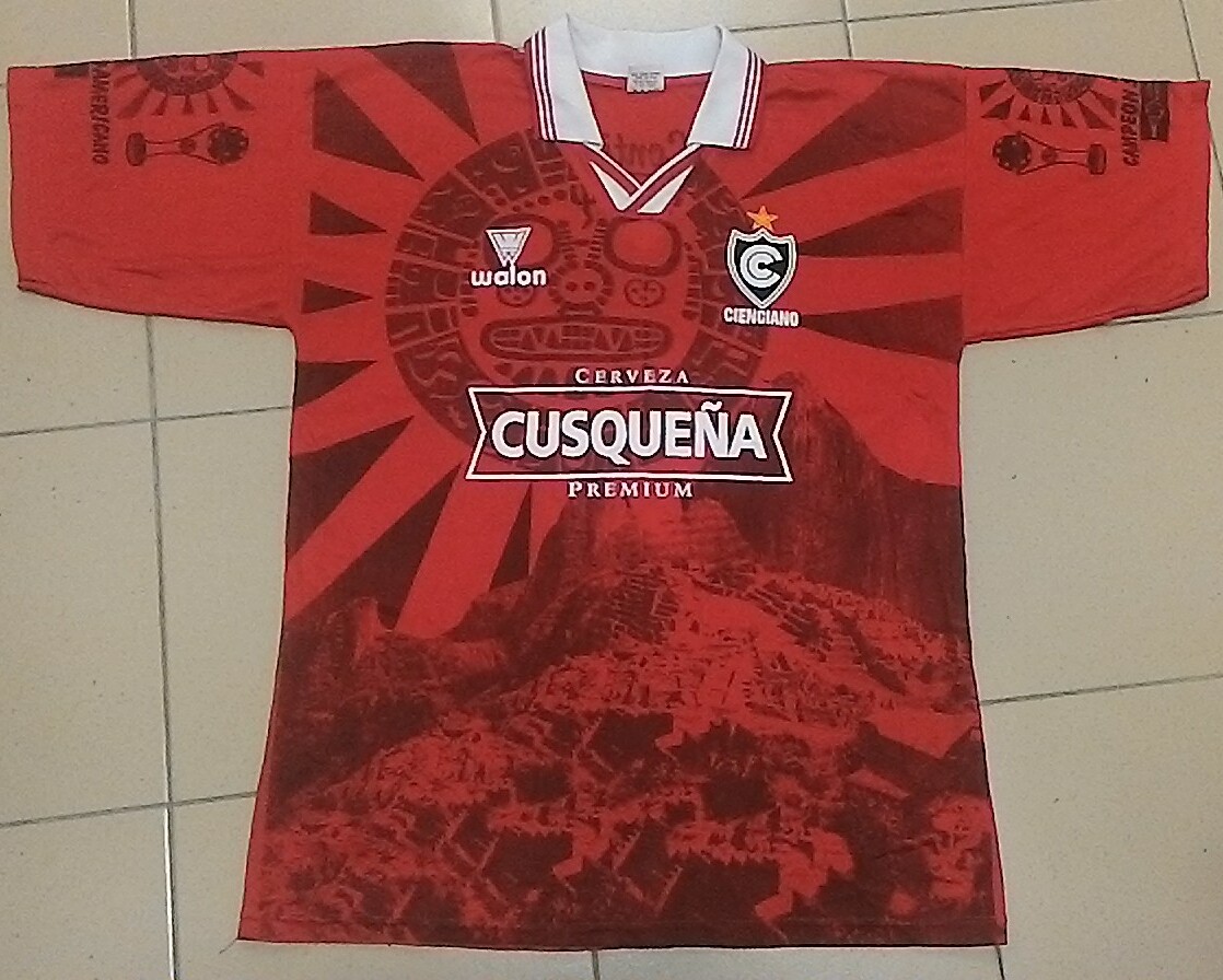 maillot équipe de cienciano domicile 2003 rétro