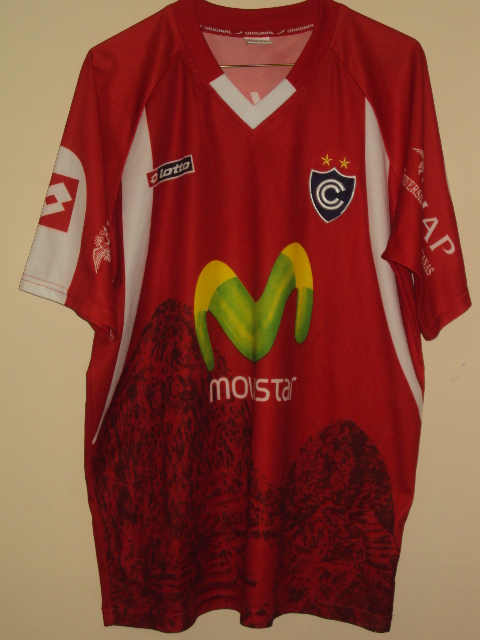 maillot équipe de cienciano domicile 2007-2008 rétro