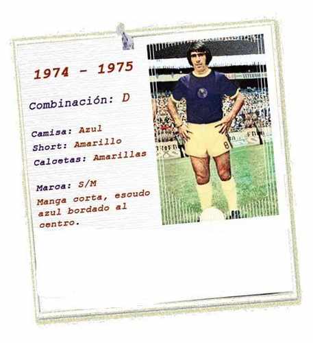 maillot équipe de club américa exterieur 1974-1975 rétro maillot équipe de club américa exterieur 1974-1975 rétro