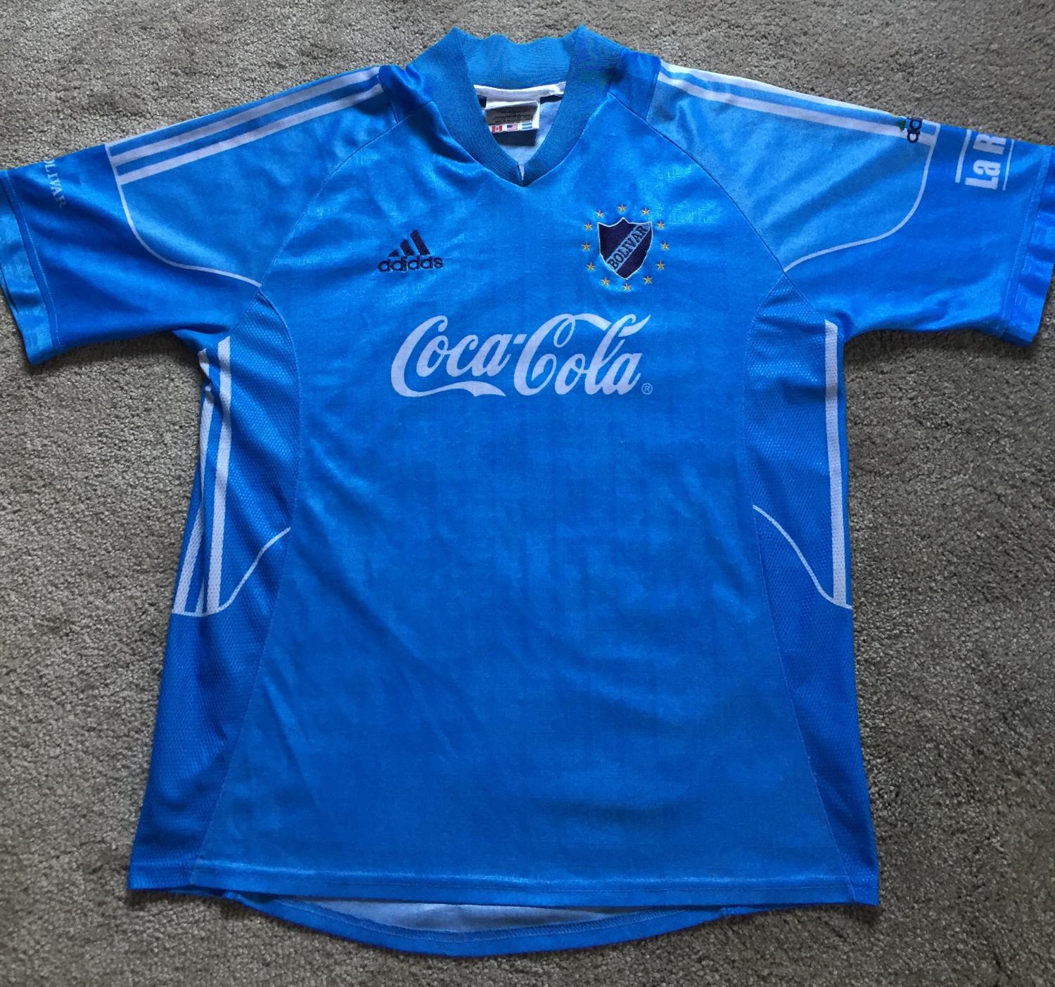 maillot équipe de club bolívar domicile 2002-2003 pas cher