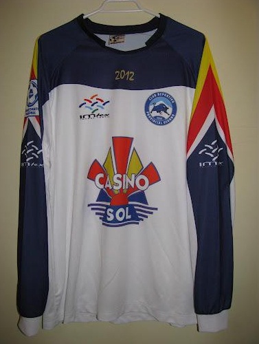 maillot équipe de club deportivo provincial osorno domicile 2012 rétro