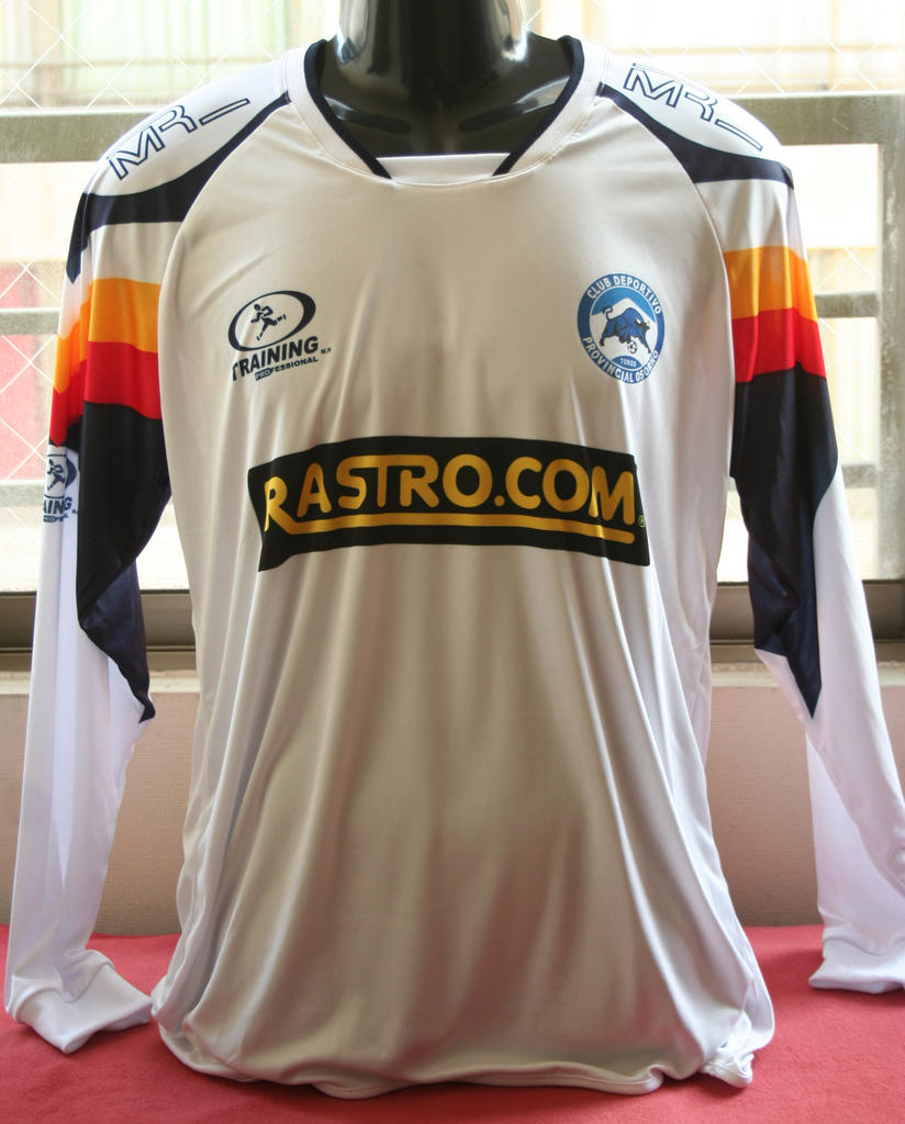 maillot équipe de club deportivo provincial osorno exterieur 2011 rétro