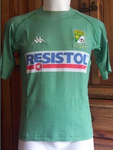 maillot équipe de club león domicile 2002-2003 rétro