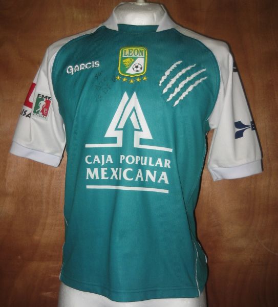 maillot équipe de club león domicile 2004-2005 rétro