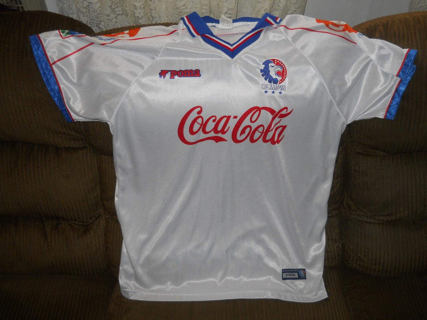 maillot équipe de club olimpia domicile 2004-2005 rétro