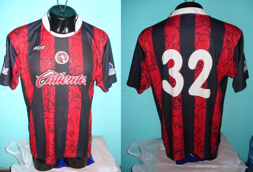 maillot équipe de club tijuana domicile 2008 rétro