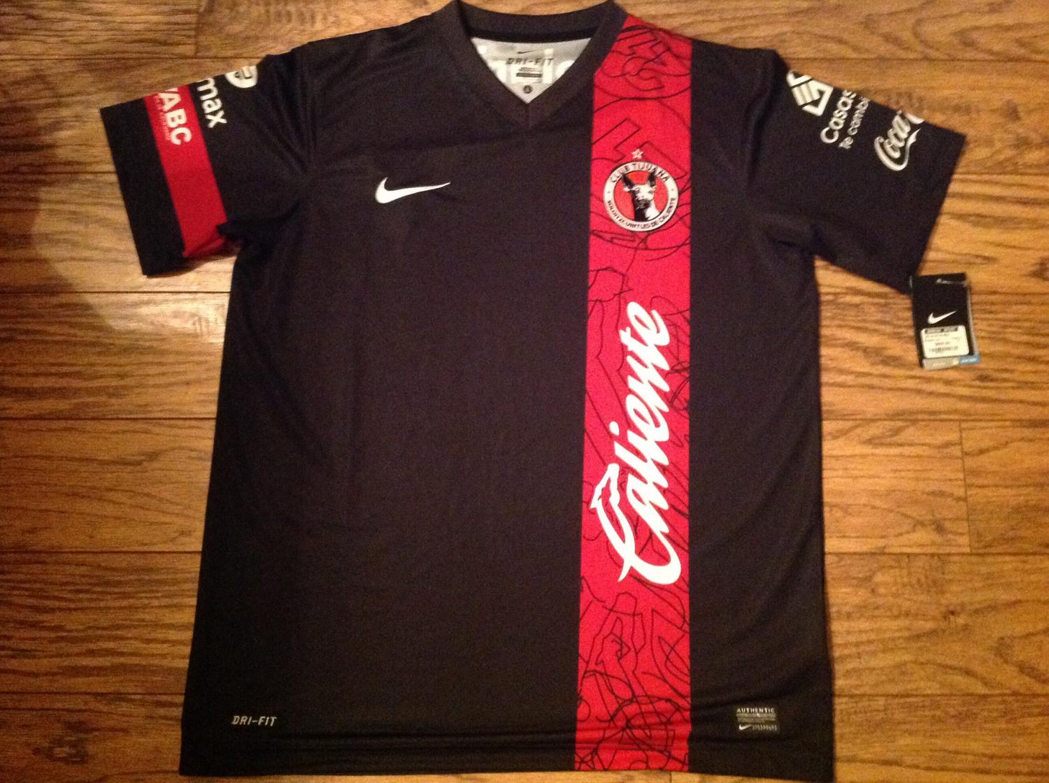 maillot équipe de club tijuana exterieur 2013-2014 rétro