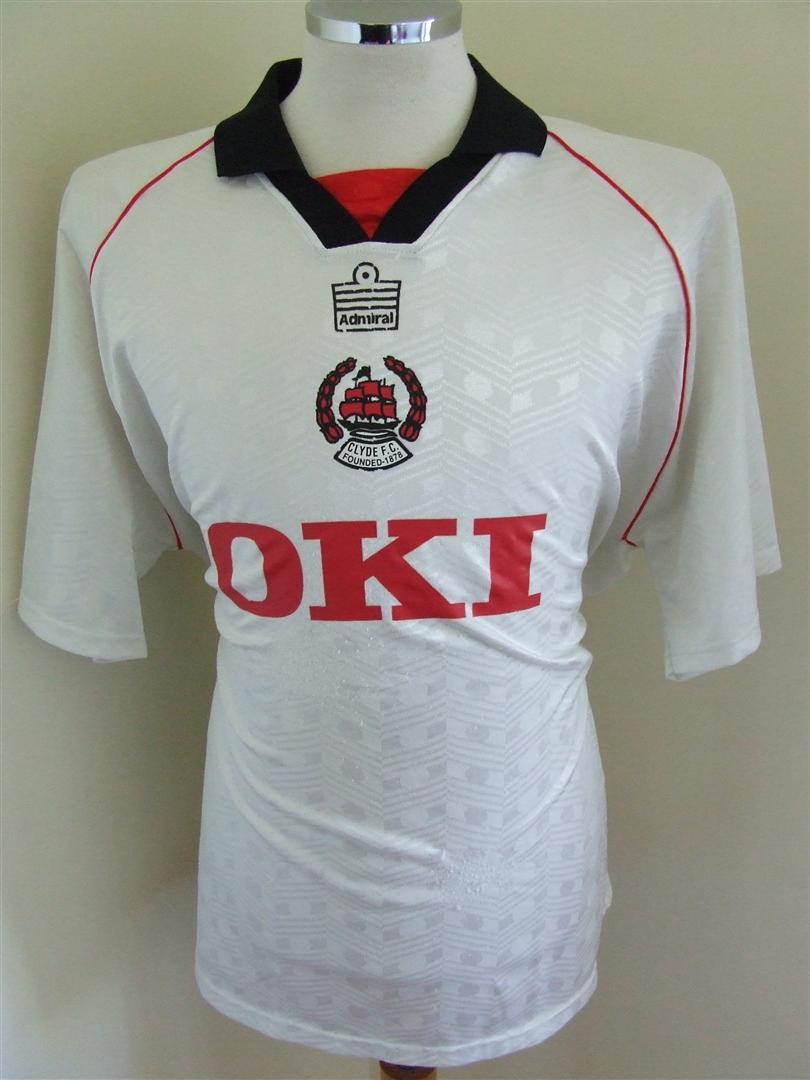 maillot équipe de clyde fc domicile 1997-1998 pas cher