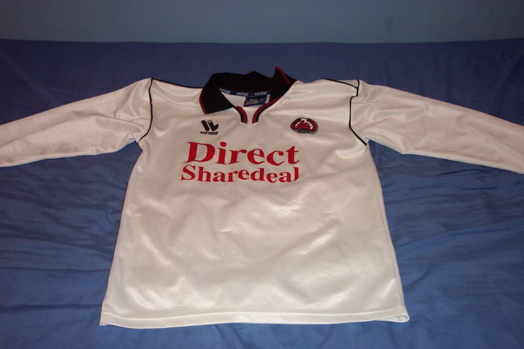 maillot équipe de clyde fc domicile 2002-2003 pas cher