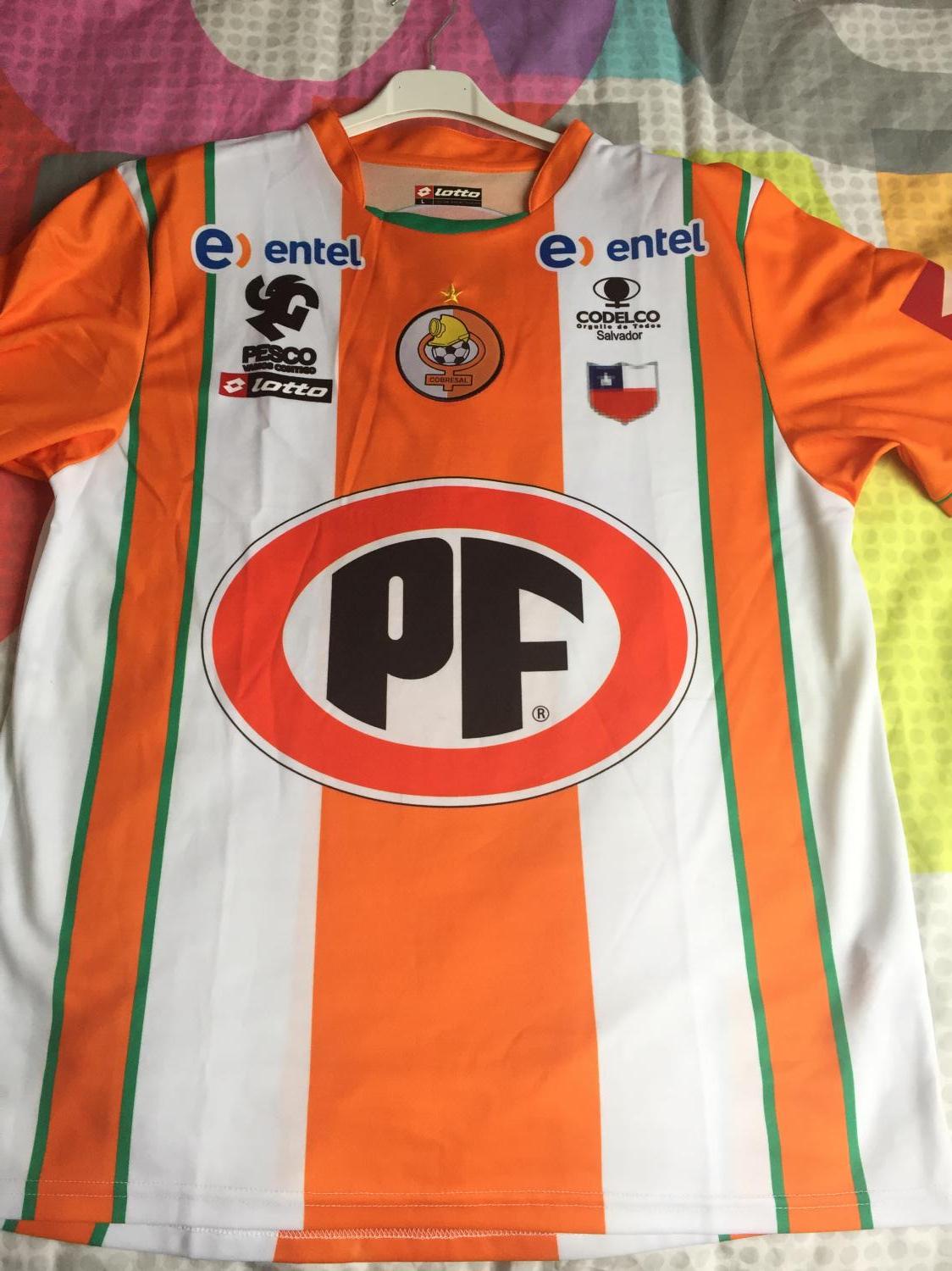 maillot équipe de cobresal exterieur 2014-2015 rétro