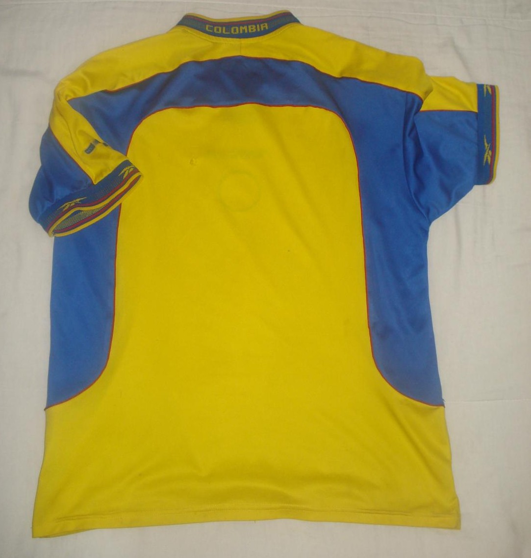 maillot équipe de colombie domicile 2001-2002 pas cher maillot équipe de colombie domicile 2001-2002 pas cher