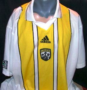 maillot équipe de columbus crew domicile 1999 rétro