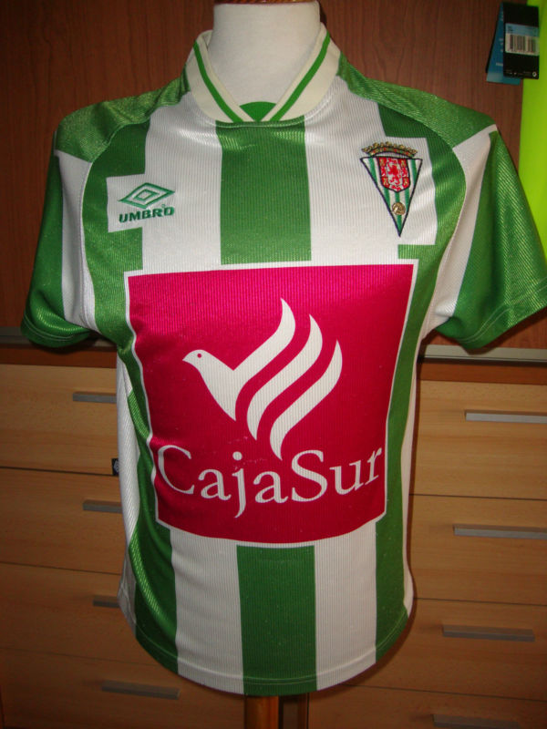 maillot équipe de cordoue cf domicile 1999-2001 rétro