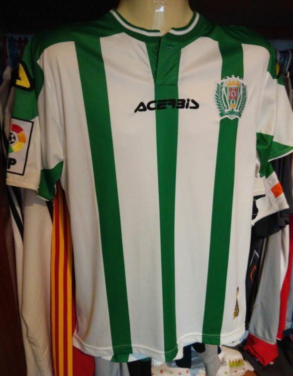 maillot équipe de cordoue cf domicile 2014-2015 rétro