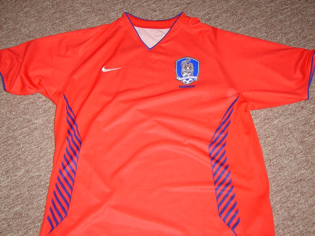 maillot équipe de corée du sud domicile 2005-2007 pas cher