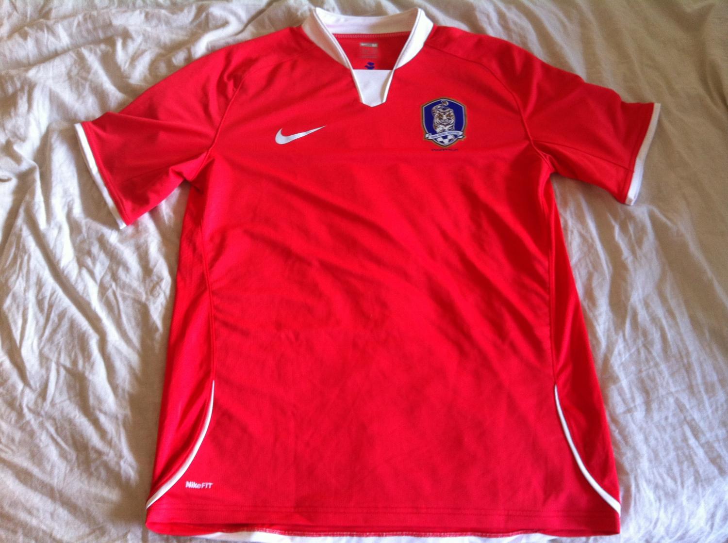 maillot équipe de corée du sud domicile 2008-2010 pas cher