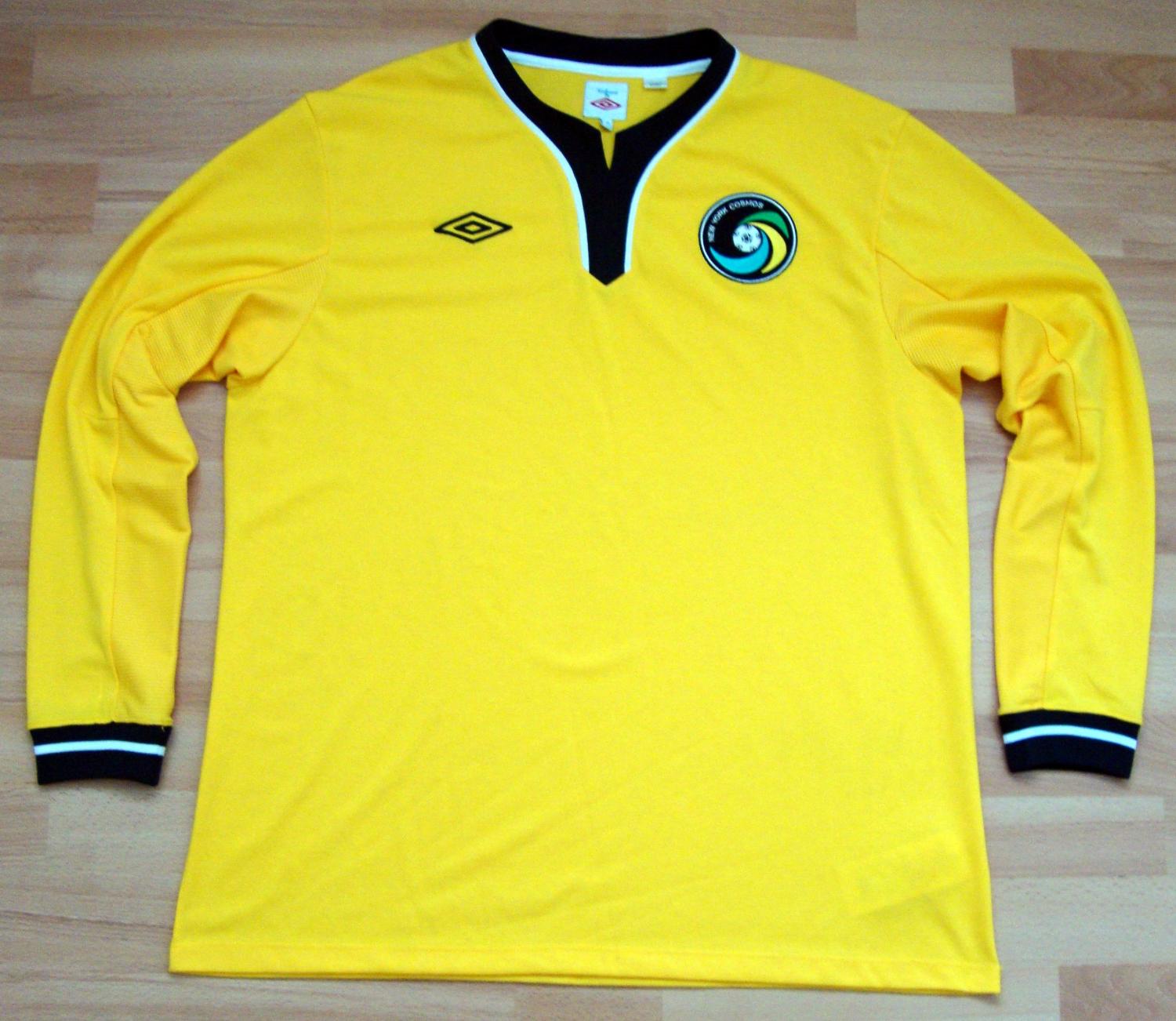 maillot équipe de cosmos de new york gardien 2010-2013 rétro