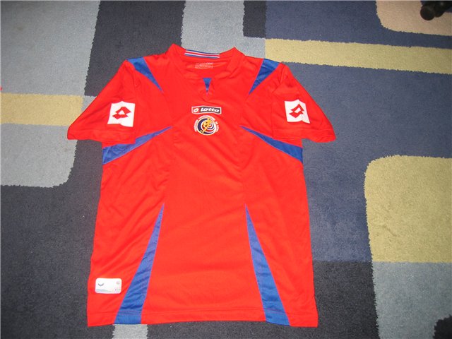 maillot équipe de costa rica domicile 2005-2006 rétro