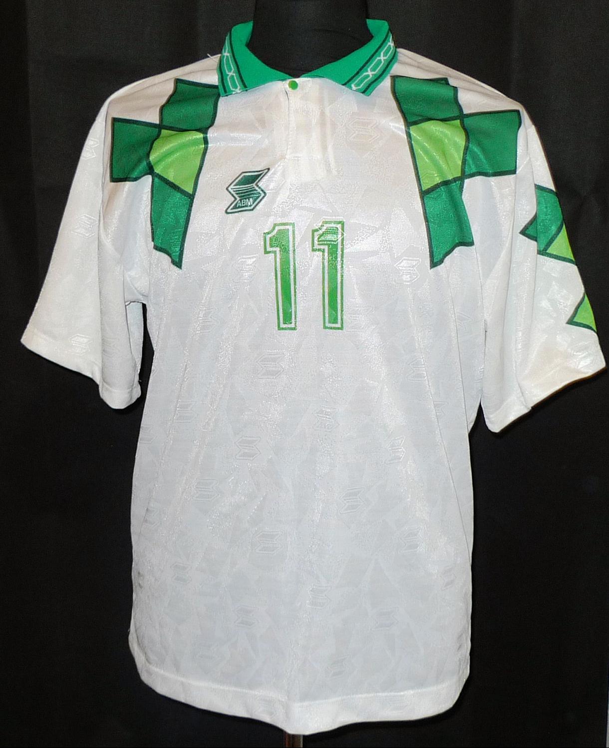 maillot équipe de côte d\'ivoire exterieur 1996-1998 rétro