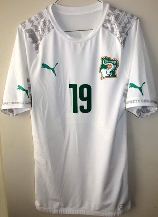 maillot équipe de côte d'ivoire third 2014-2015 rétro