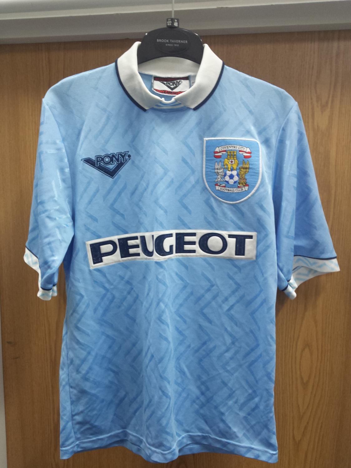 maillot équipe de coventry city fc domicile 1994-1996 rétro