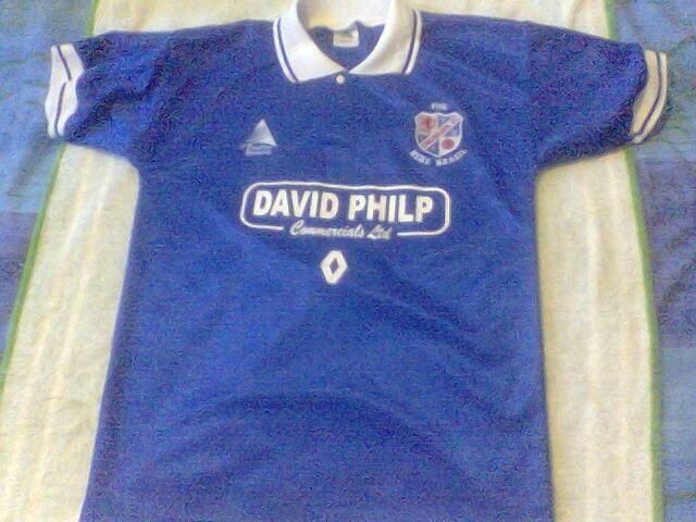 maillot équipe de cowdenbeath fc domicile 2003-2004 rétro