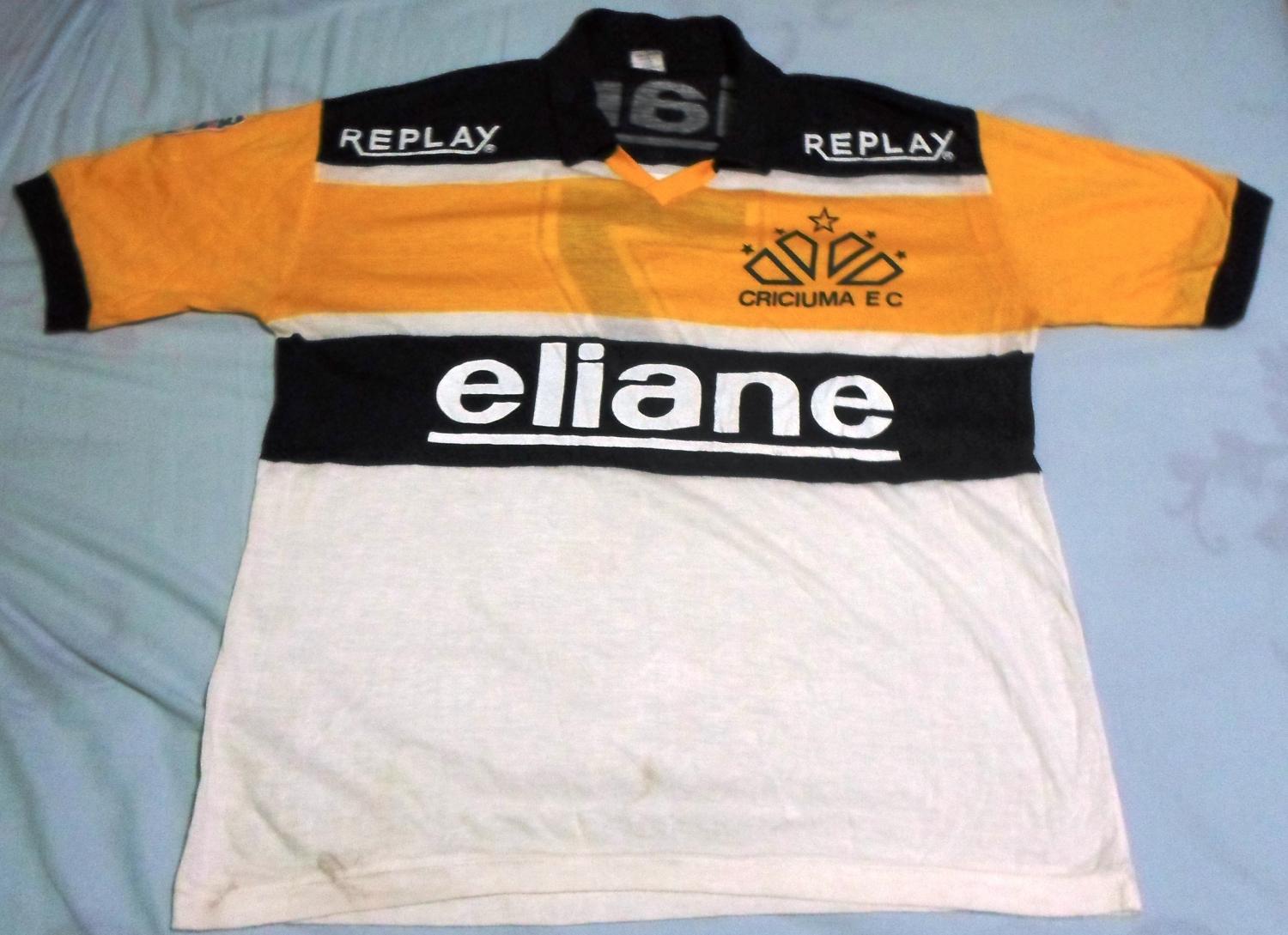 maillot équipe de criciúma esporte clube domicile 1992 rétro